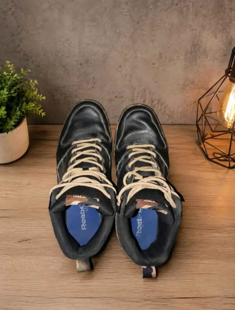 Zapatillas negras Reebok camo