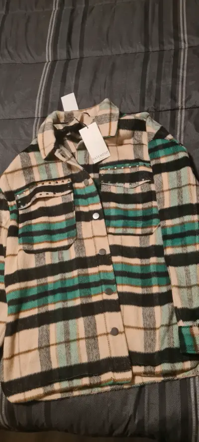 Chaqueta de cuadros Basement - miniatura 1