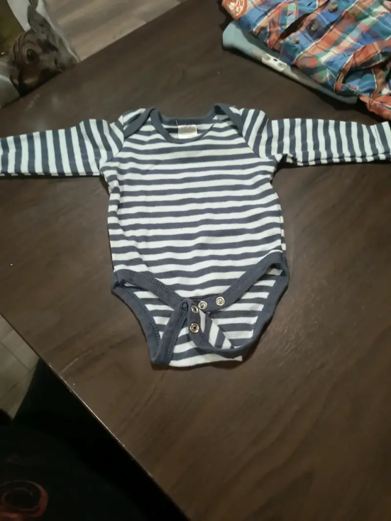 Body rayado para bebé - 1