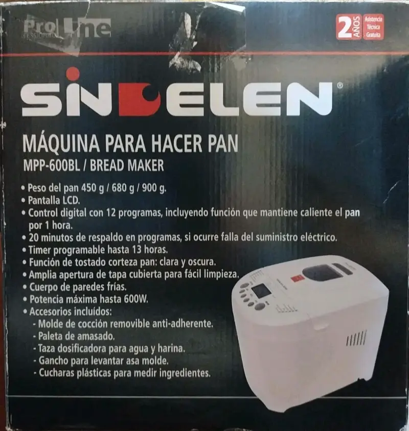 Máquina para hacer pan blanca - 2