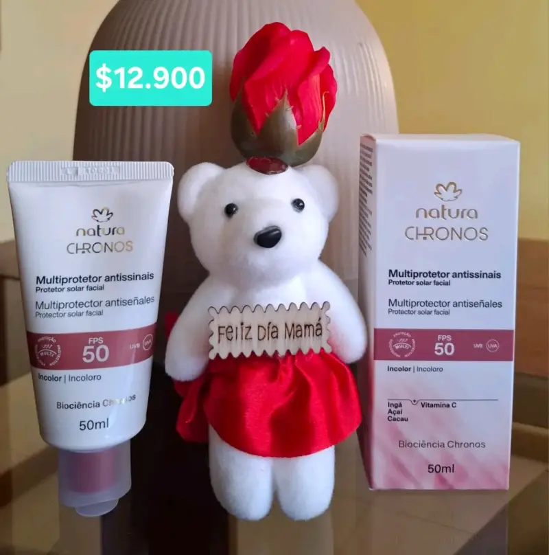 Protector solar facial Natura Chronos