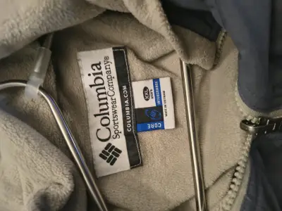 Chaqueta impermeable Columbia gris 3 en 1 - miniatura 2