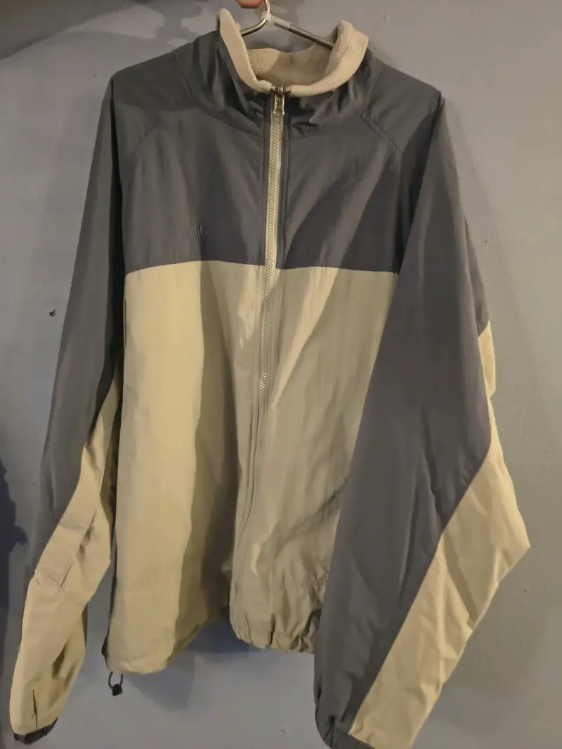 Chaqueta impermeable Columbia gris 3 en 1 - 4