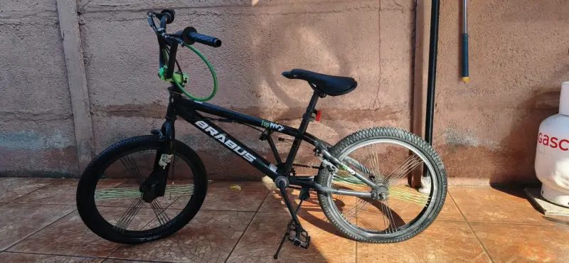 Bicicleta BMX Brabus negra - 2