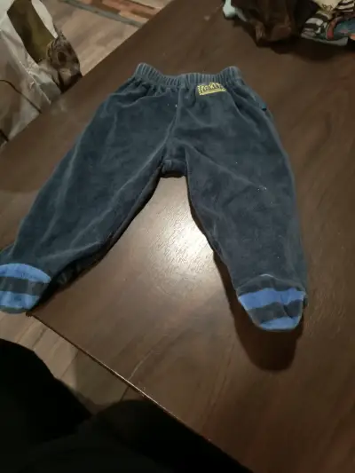 Pantalones de bebé azules - miniatura 1