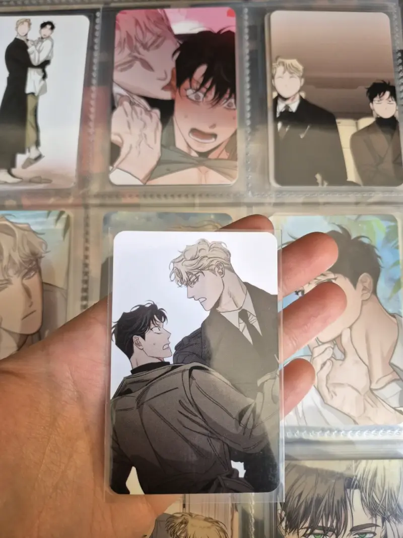 Photocard rosas y champaña