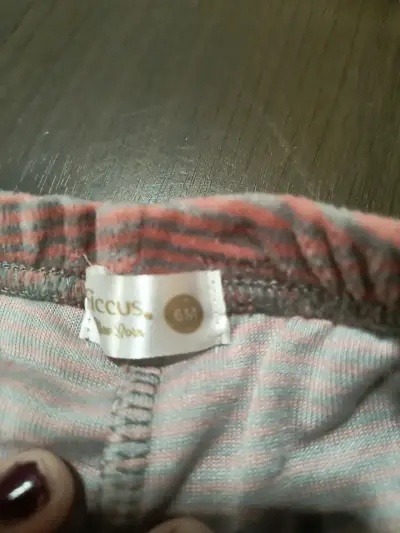 Pantalones de bebé rosados - miniatura 2