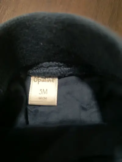 Pantalones bebé azul corderoy - miniatura 2