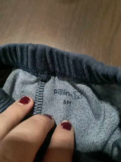 Pantalón de bebé azul - miniatura 2