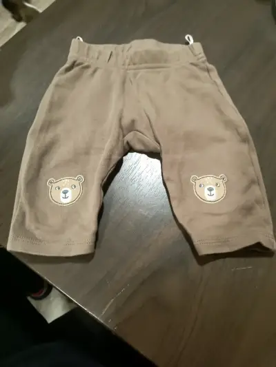 Pantalones bebé color café - miniatura 1