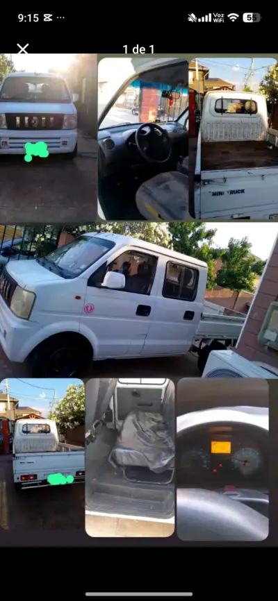 Camioneta blanca en buen estado - miniatura 4