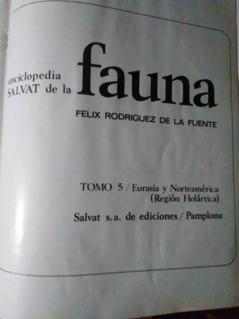 Enciclopedia Salvat de la Fauna Vol. 5 - 1