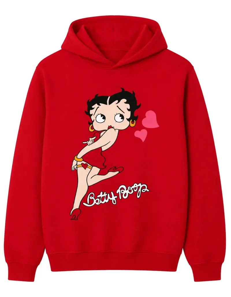 Polerón rojo Betty Boop