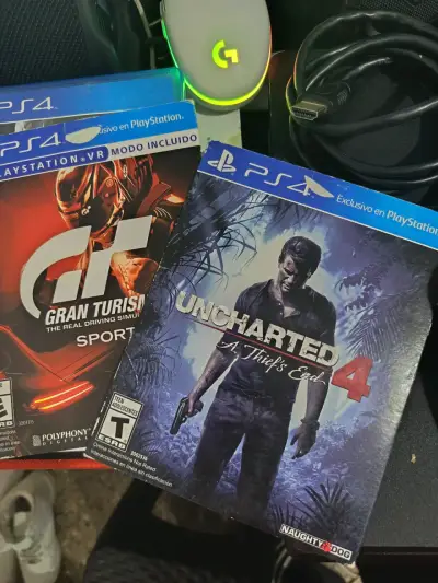 Play 4 más el control y todo lo demás - miniatura 5