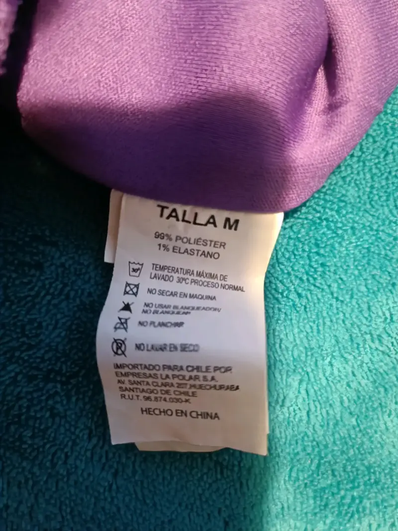 Polera tipo peto violeta zibel - 3