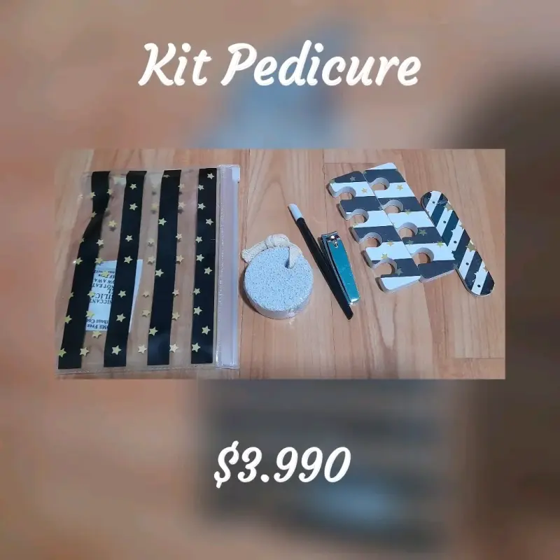 Kit de pedicure completo