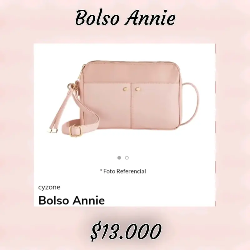 Bolso rosa Cyzone Annie