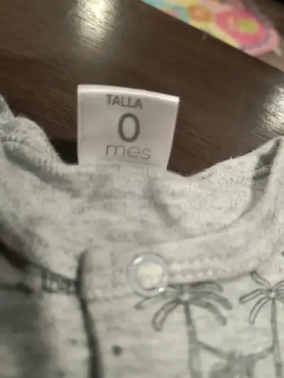 Enterito gris para bebé - miniatura 3