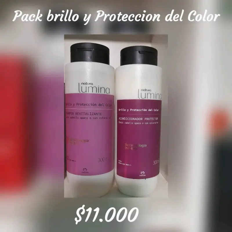 Pack Natura Lumina Brillo y Protección