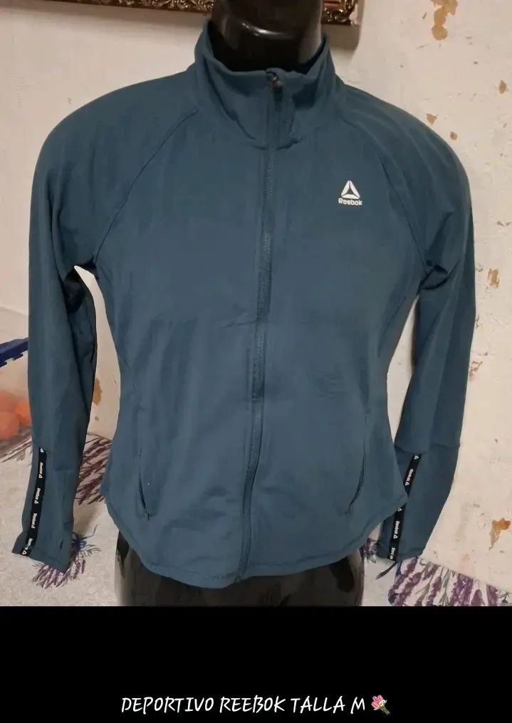 Chaqueta deportiva Reebok azul