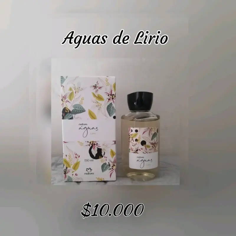 Perfume Aguas de Lirio Natura