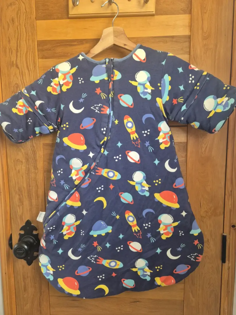 Saco para dormir bebé azul espacial - 1