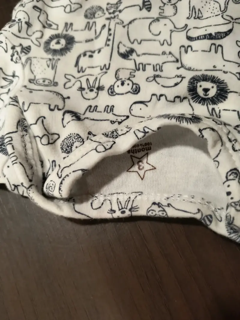 Body de bebé estampado animal - 2