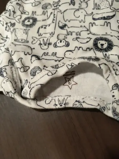 Body de bebé estampado animal - miniatura 2
