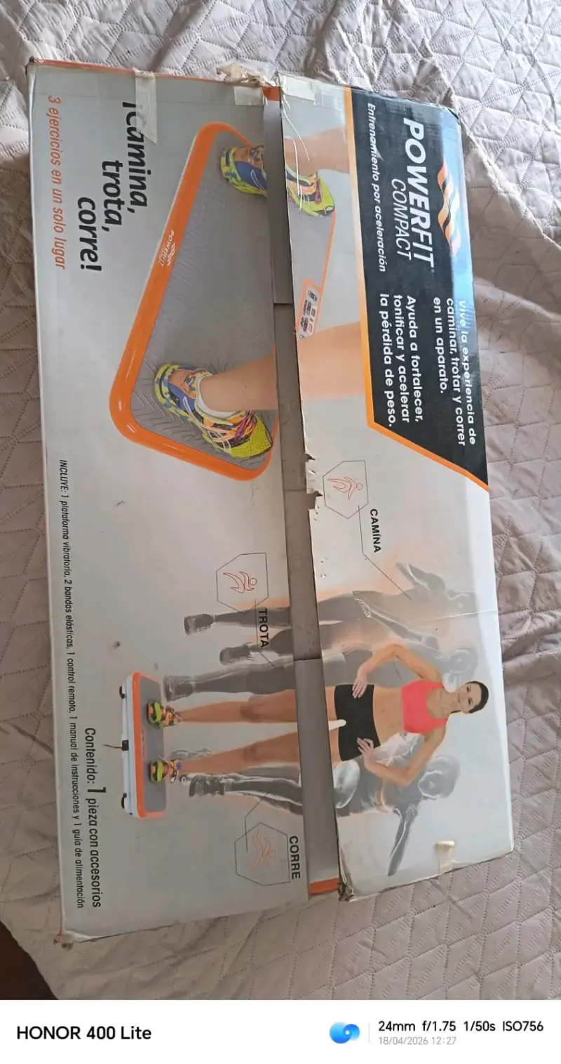 Plataforma vibratoria Powerfit Compact - 5