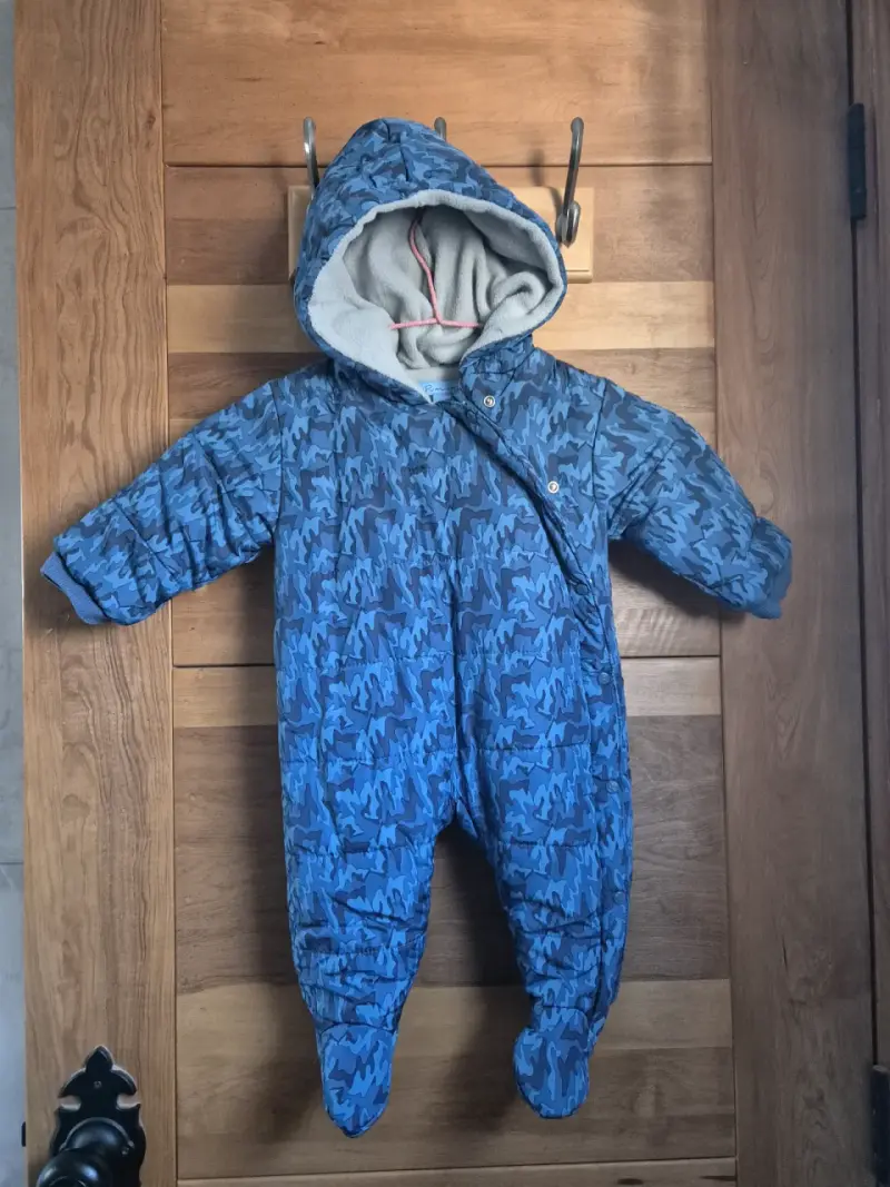 Saquito bebé azul 3-6 meses