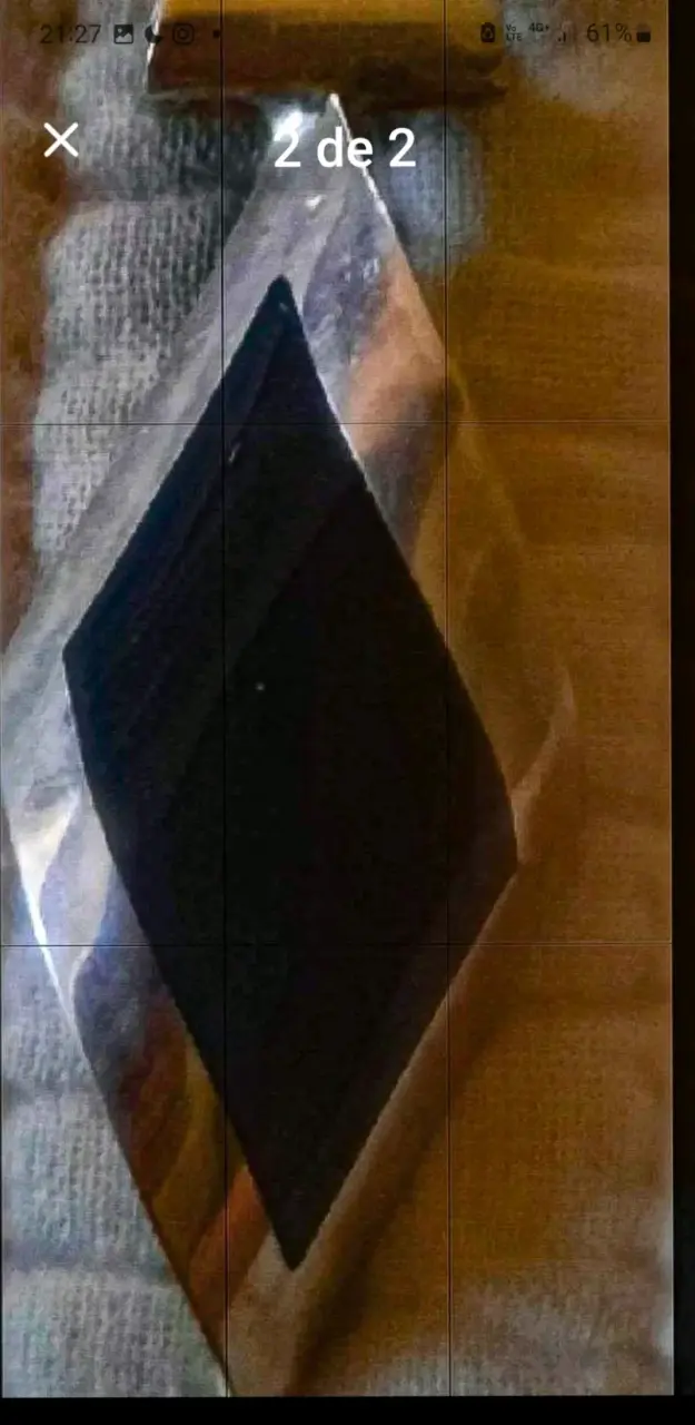Dije colgante en forma de rombo - 3