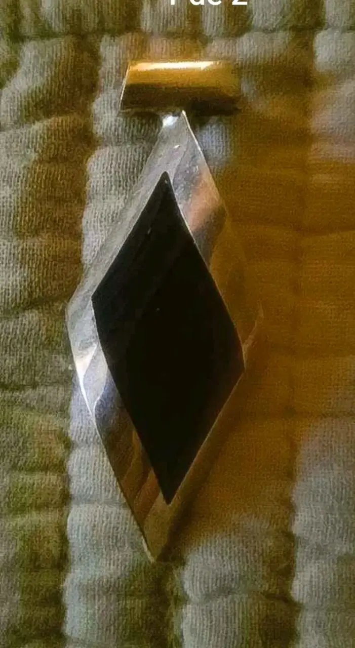 Dije colgante en forma de rombo - 4