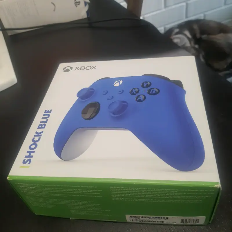 Control Xbox Shock Blue - 1