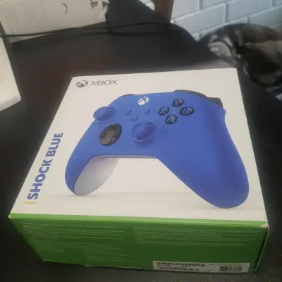 Control Xbox Shock Blue - miniatura 1