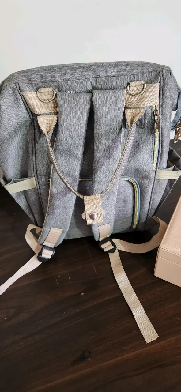 Mochila gris Meirui - 2