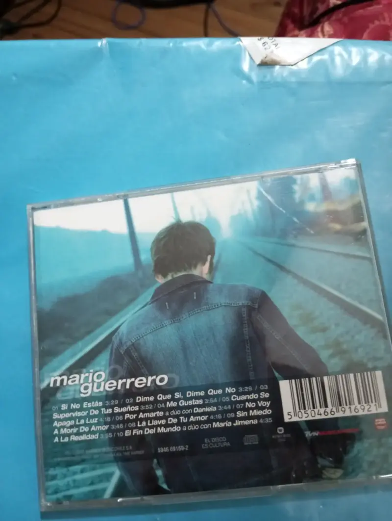 CD Mario Guerrero - Álbum Homónimo Debut (2003) Or - 2