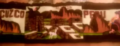 Tapiz decorativo Cuzco Perú - miniatura 2