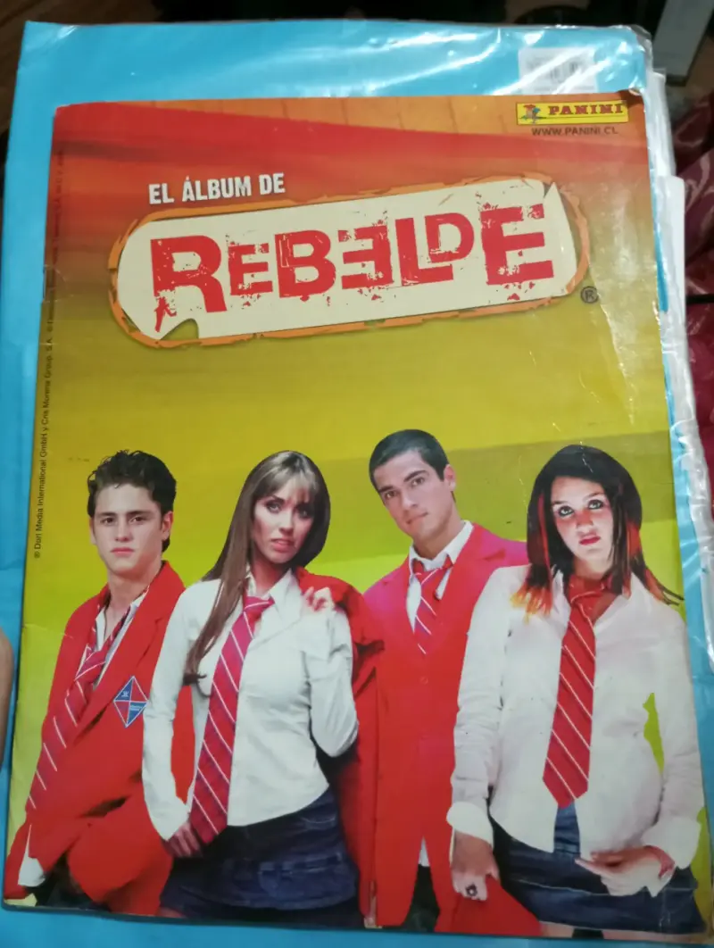 Álbum Rebelde RBD (2006) Panini Original - 70% Lle - 1