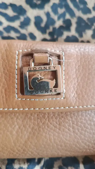 Cartera de cuero marrón - miniatura 2