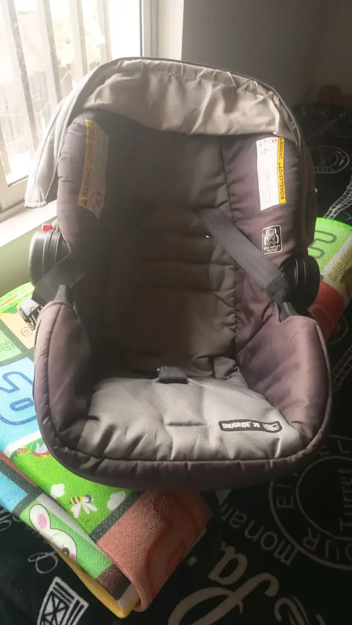 Coche para bebé gris - 3