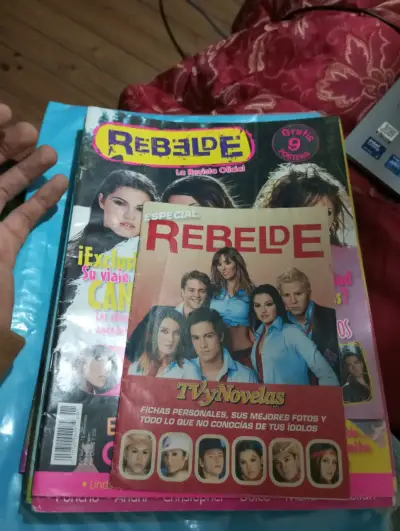Lote 11 Revistas Originales Rebelde RBD (2006-2007 - miniatura 1
