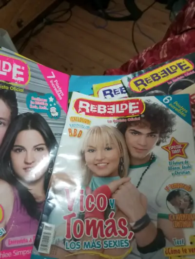 Lote 11 Revistas Originales Rebelde RBD (2006-2007 - miniatura 3