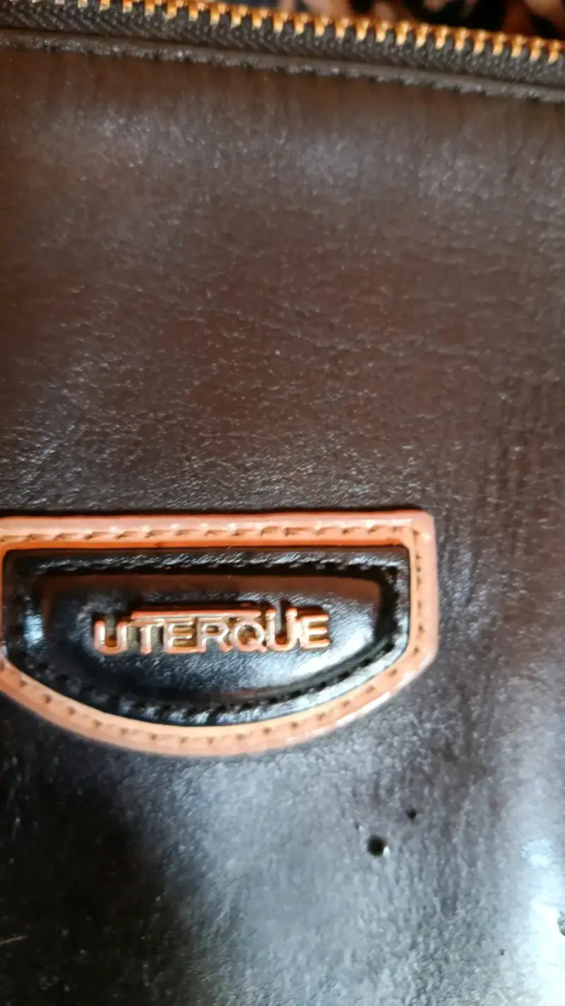 Cartera negra cuero mujer - 2