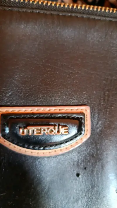 Cartera negra cuero mujer - miniatura 2