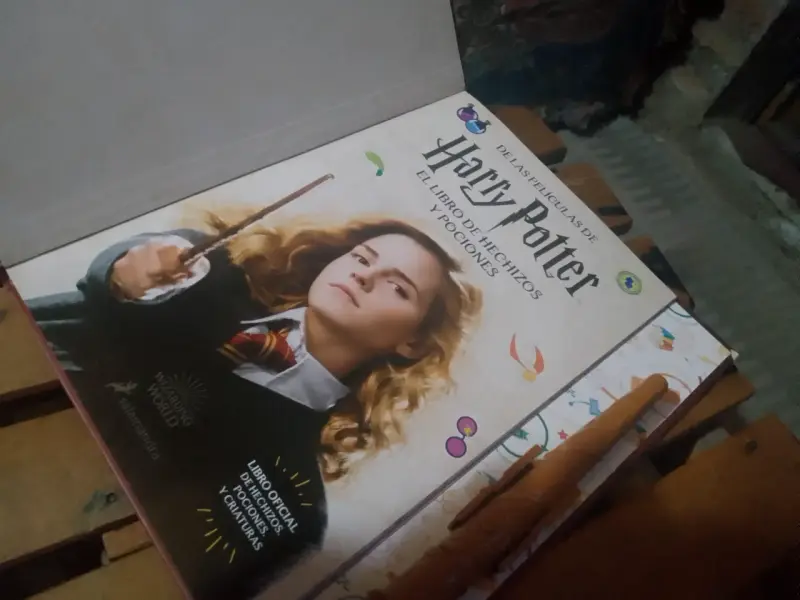 Libro Hechizos Harry Potter con varita - 2