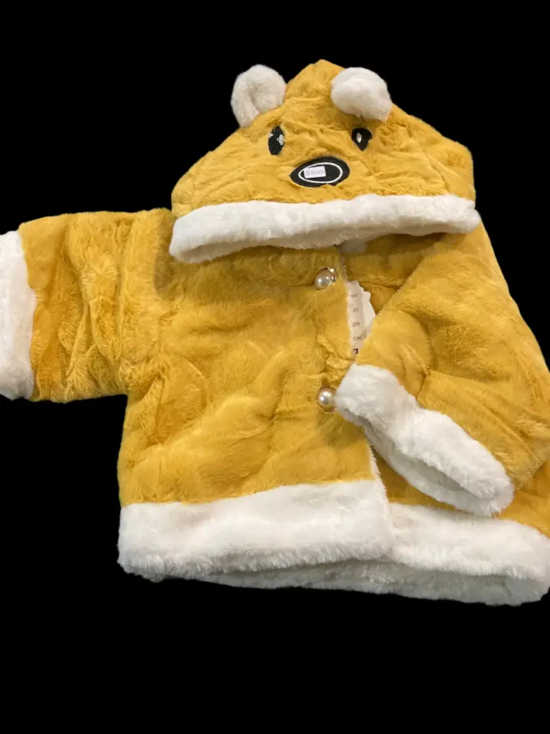 Abrigo infantil con capucha de oso - 2