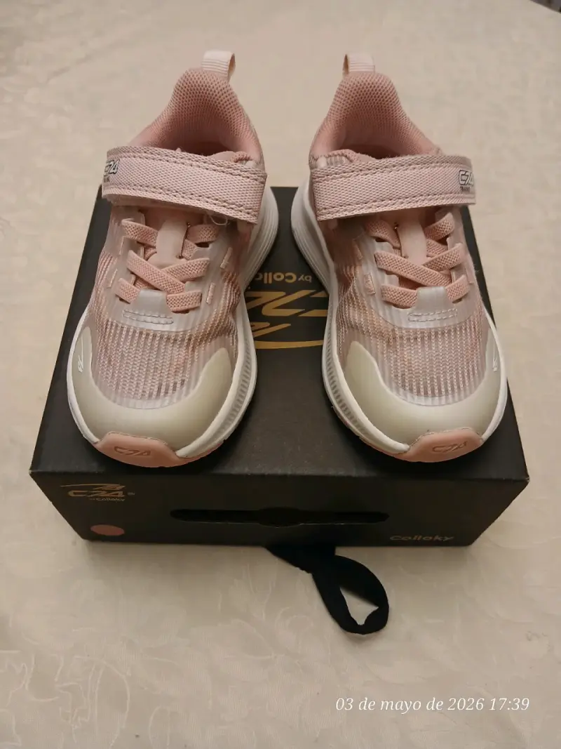 Zapatillas deportivas rosas para niños - 1
