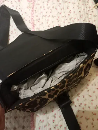 Bolso cruzado estampado animal print - miniatura 3