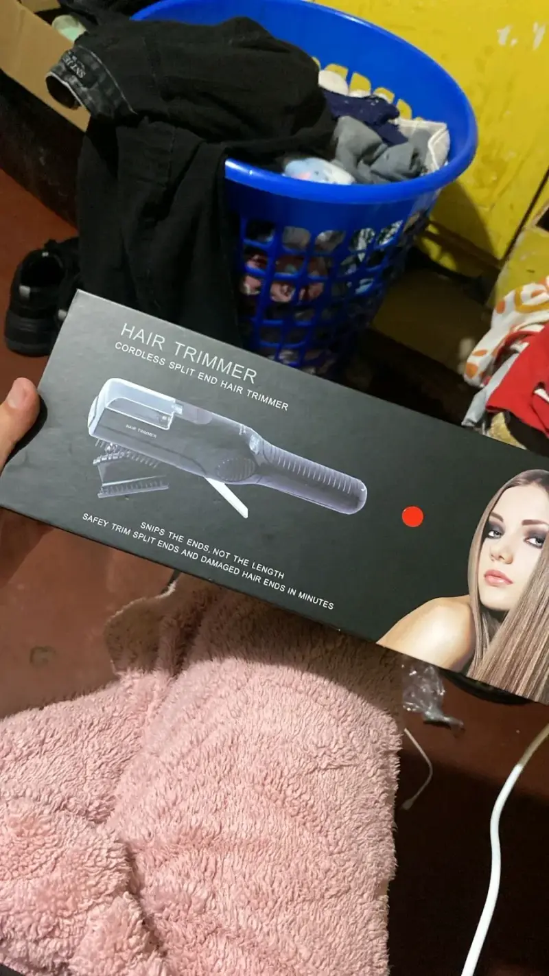 Cortapuntas de cabello inalámbrico