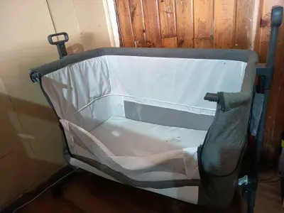 Cuna colecho gris ajustable - miniatura 1